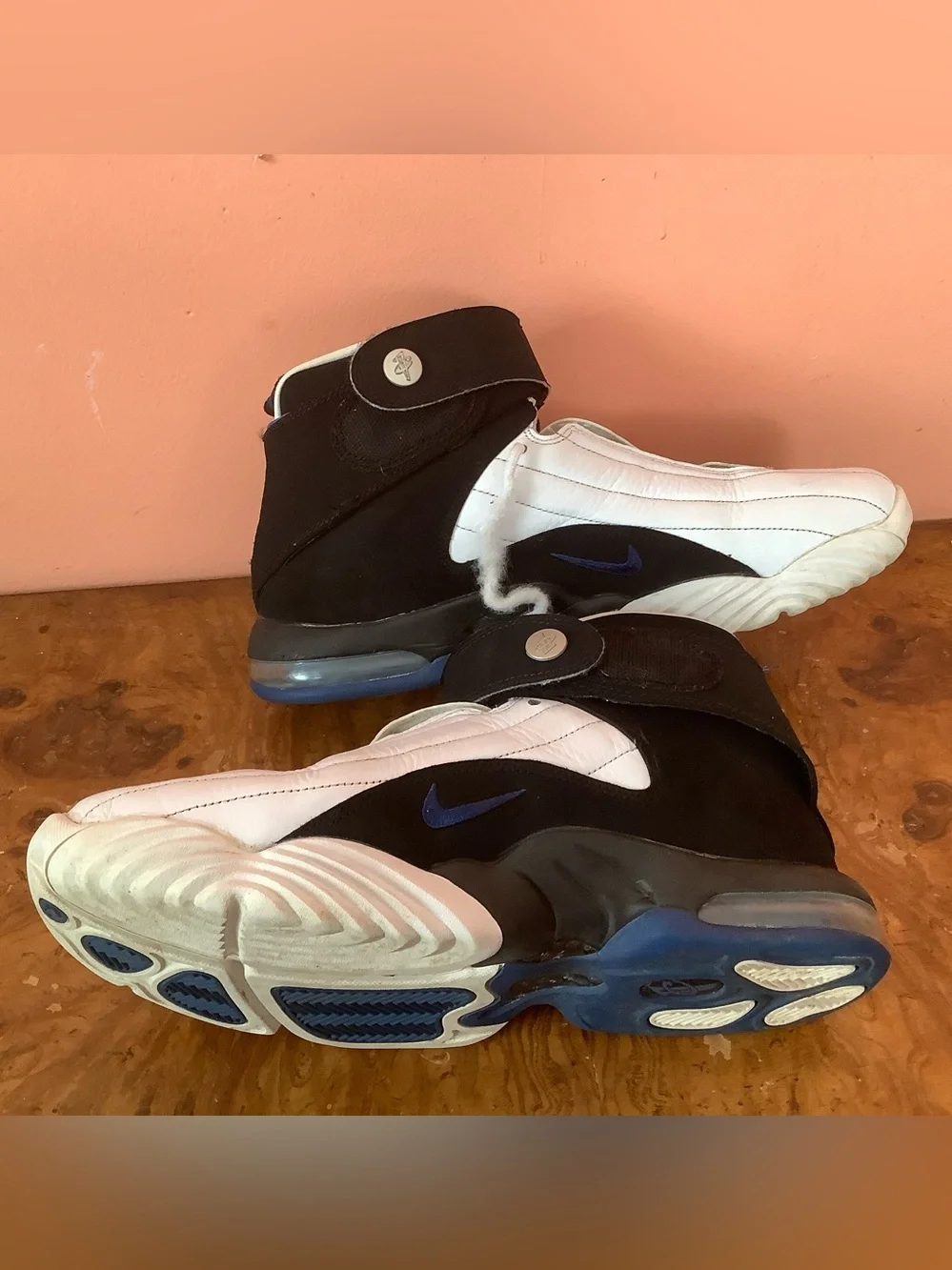 Nike Air Penny 4 OG Orlando Sneakers 864018-100 Men’s Shoes Size 10.5 No Laces